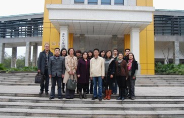 成都理工大学外语学院一行光临跳蛋视频
交流学习